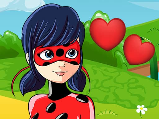 free online games - Ladybug Hidden Hearts