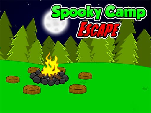 free online games - Spooky Camp Escape