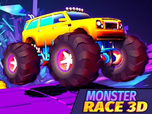 free online games - Monster Race 3D