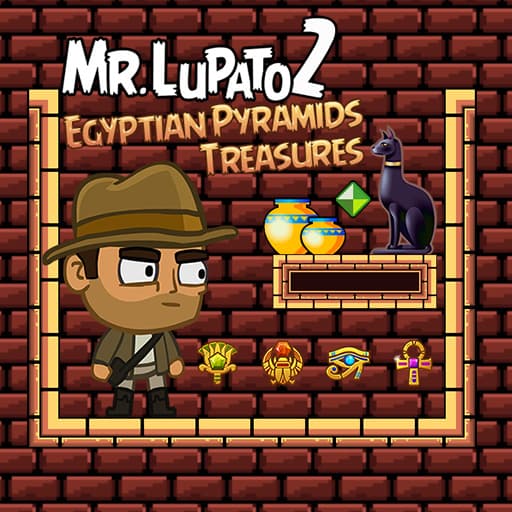 free online games - Mr Lupato 2 Egyptian Pyramids Treasures