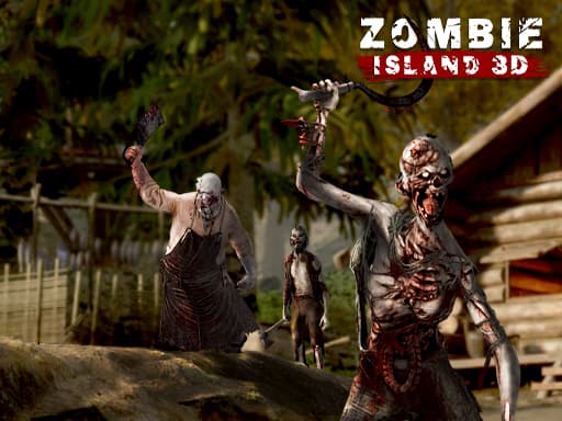free online games - Zombie Island 3D