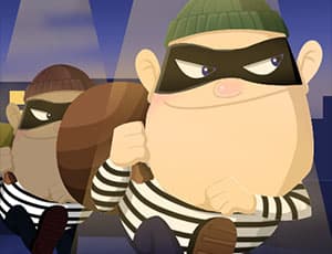 free online games - Robbers in Town