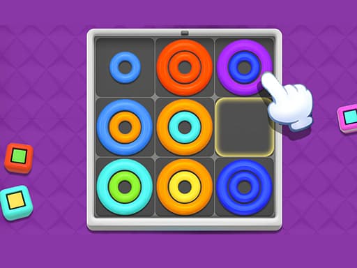 free online games - Neon Circles  Color Sort Puzzle