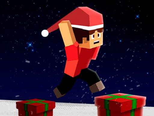 free online games - Parkour Block Xmas Special
