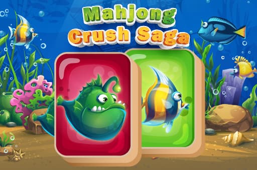 free online games - Mahjong Crush Saga