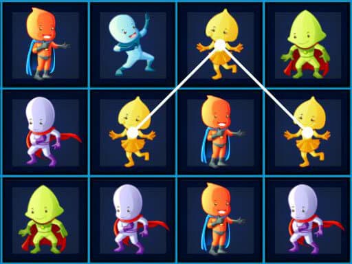 free online games - Superheroes Connect Deluxe