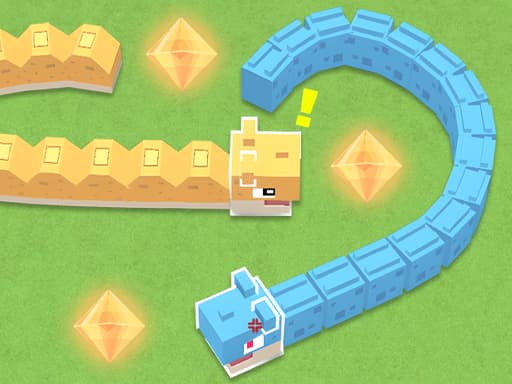 free online battle games - Merge Snake Battle