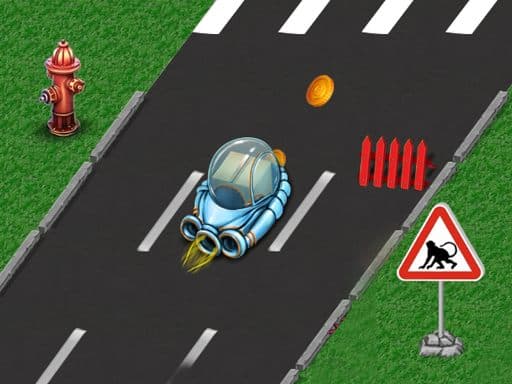 free online games - Rocket Race Highway