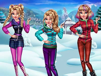 free online games - Winter Looks