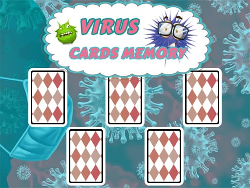 free online games - Virus Cards Memory