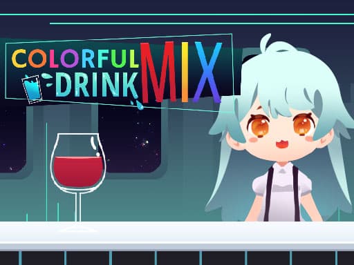 free online games - Colorful Mix Drink
