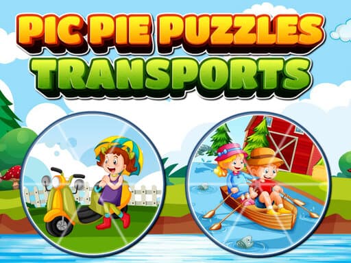 free online games - Pic Pie Puzzles Transports