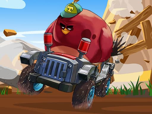 free online games - Crazy Birds Kart Hidden Stars