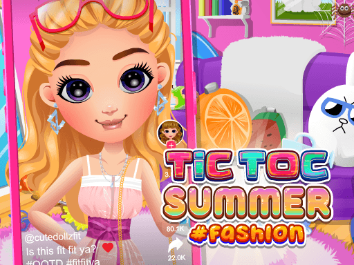 free online games - Tictoc Summer Fashion