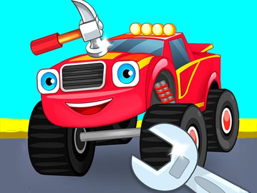 free online games - Monster Truck Repairing