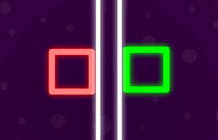 free online games - Two Neon Boxes