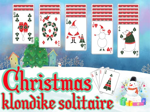 free online games - Christmas Klondike Solitaire