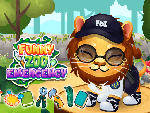 free online games - Funny Zoo Emergency