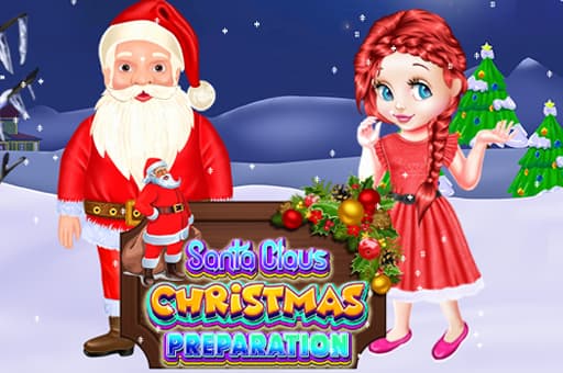free online games - Santa Claus Christmas Preparation