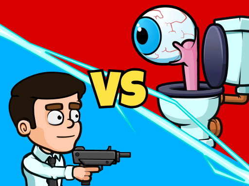 free online games - Eye Attack  Toilet Monster War