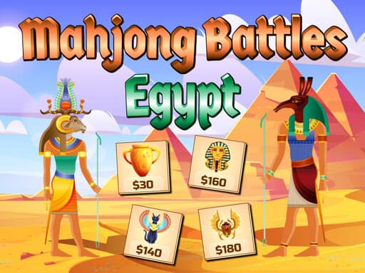 free online games - Mahjong Battles Egypt