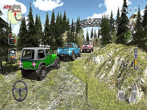 free online games - Off Road Mountain Jeep Drive 2020