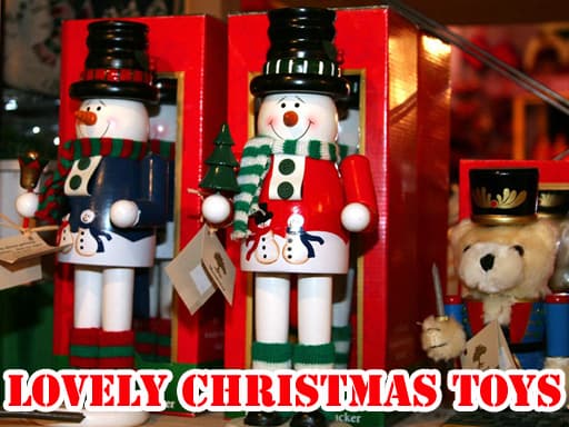 free online games - Lovely Christmas Toys Puzzle