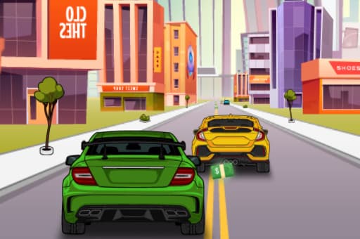 free online games - Car Traffic 2D