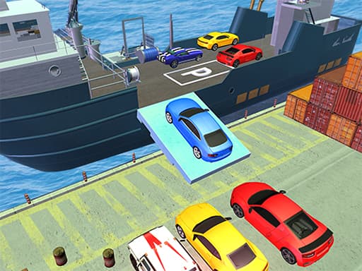 free online games - Car Transporter Ship Simulator