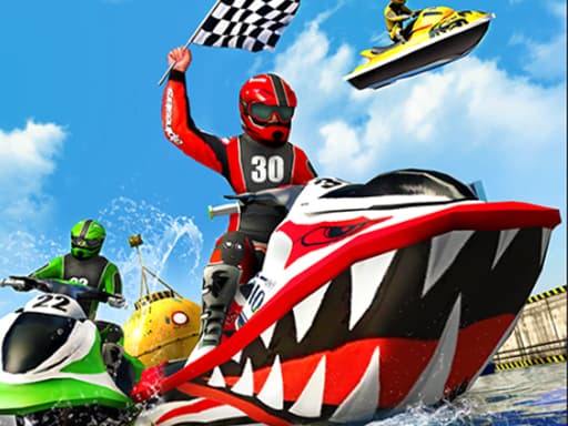 free online games - Jet Sky Water Boat Racing Game