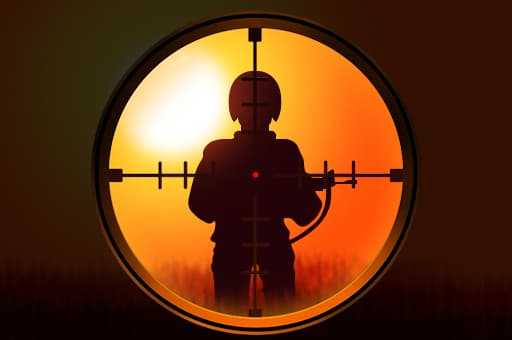 free online games - Sniper King 2D The Dark City