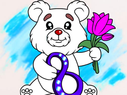 free online games - March Coloring Book