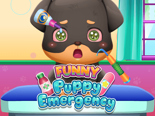 free online games - Funny Puppy Emergency