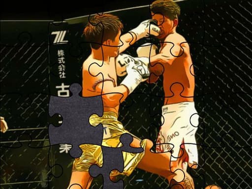 free online games - MMA Fighters Jigsaw