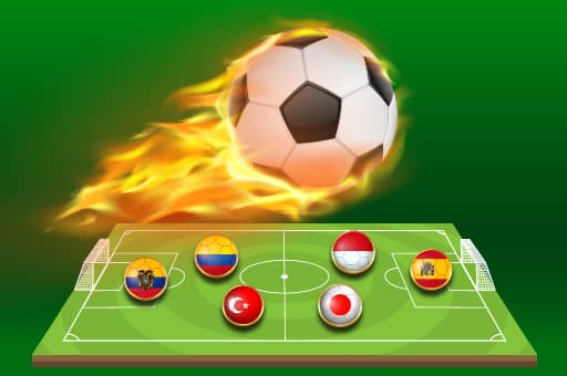 free online games - Soccer Caps Game