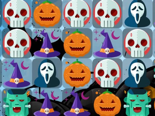 free online games - Scary Halloween Match 3