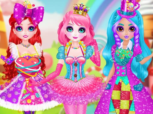 free online games - Princess Sweet Candy Cosplay