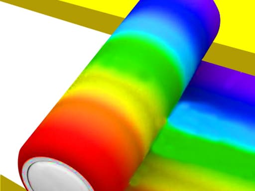 free online games - Color Roller 3D