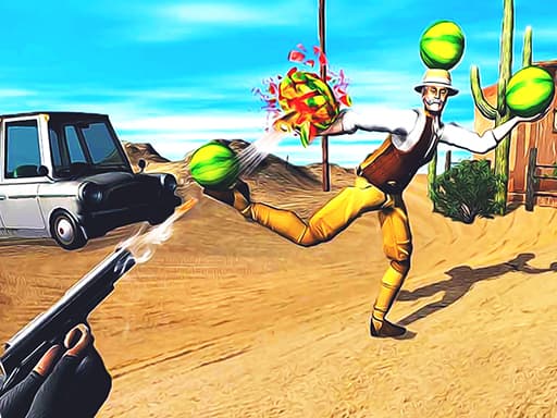 free online games - Shoot The Watermelon
