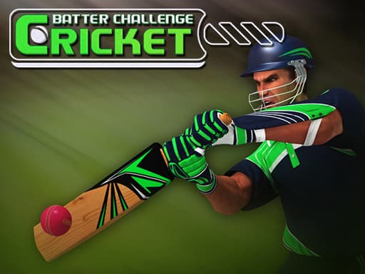 free online games - Cricket Batter Challenge Game
