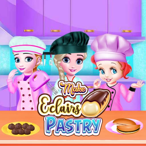 free online games - Make Eclairs Pastry