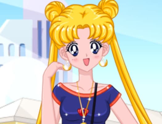 free online games - Sailor Scouts Summer Style