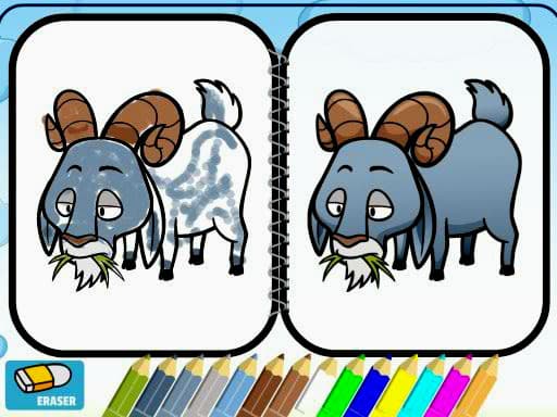 free online games - Dino Coloring Deluxe