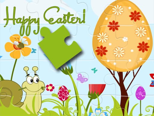 free online games - Happy Easter Puzzle