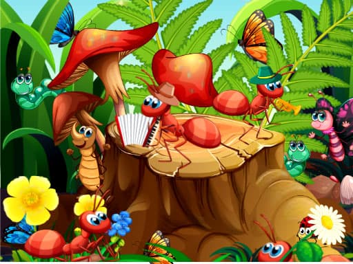 free online games - Hidden Objects Insects
