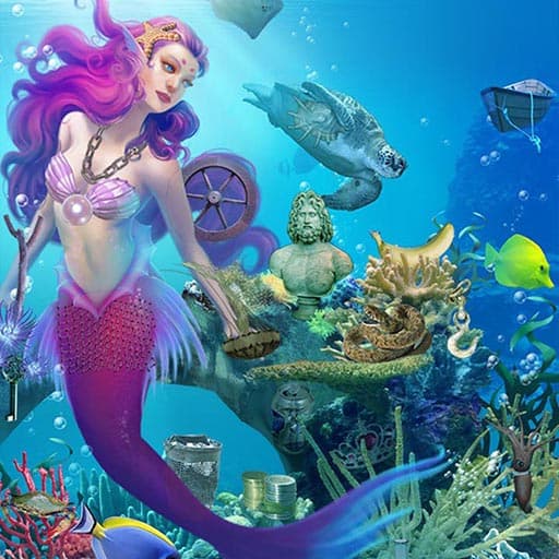 free online games - Mermaid Wonders Hidden Object