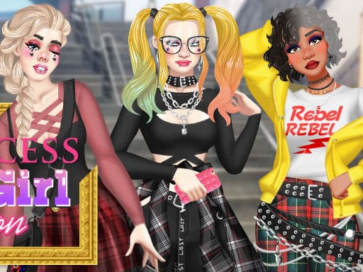 free online games - Princess E Girl Fashion