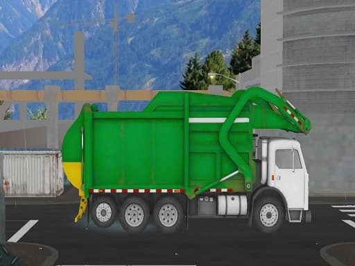 free online games - Garbage Truck Sim 2020