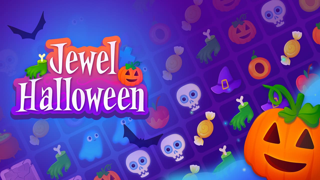 free online games - Jewel Halloween