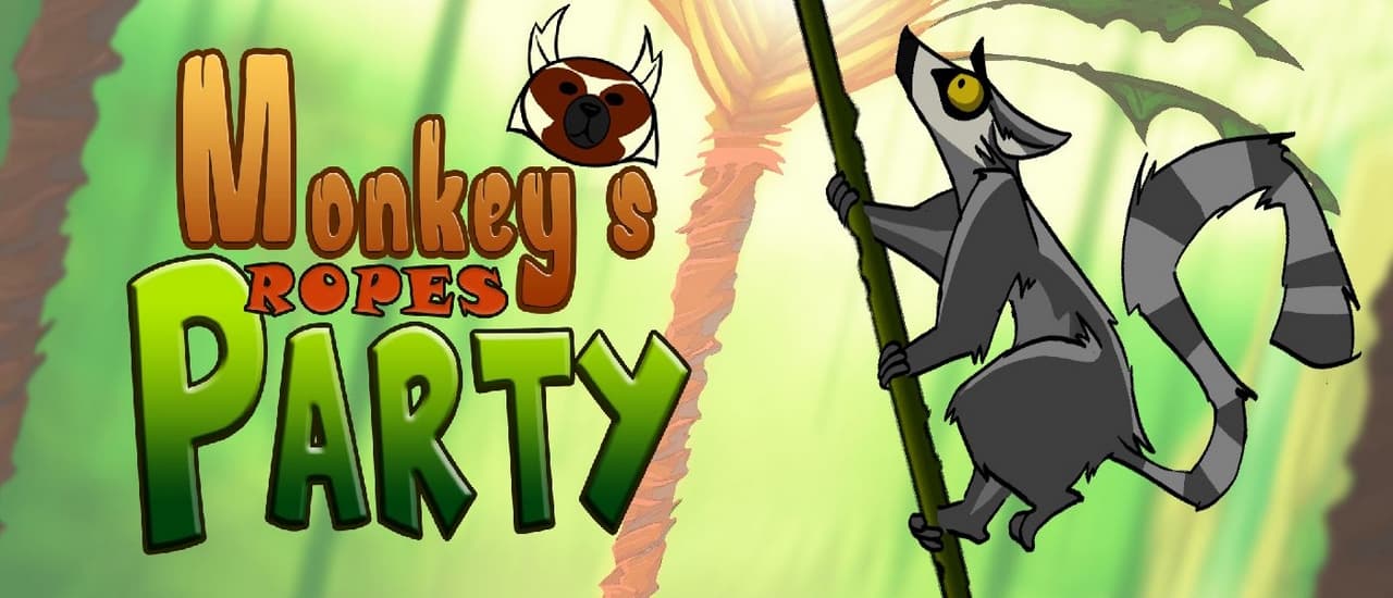free online games - Monkeys Ropes Party